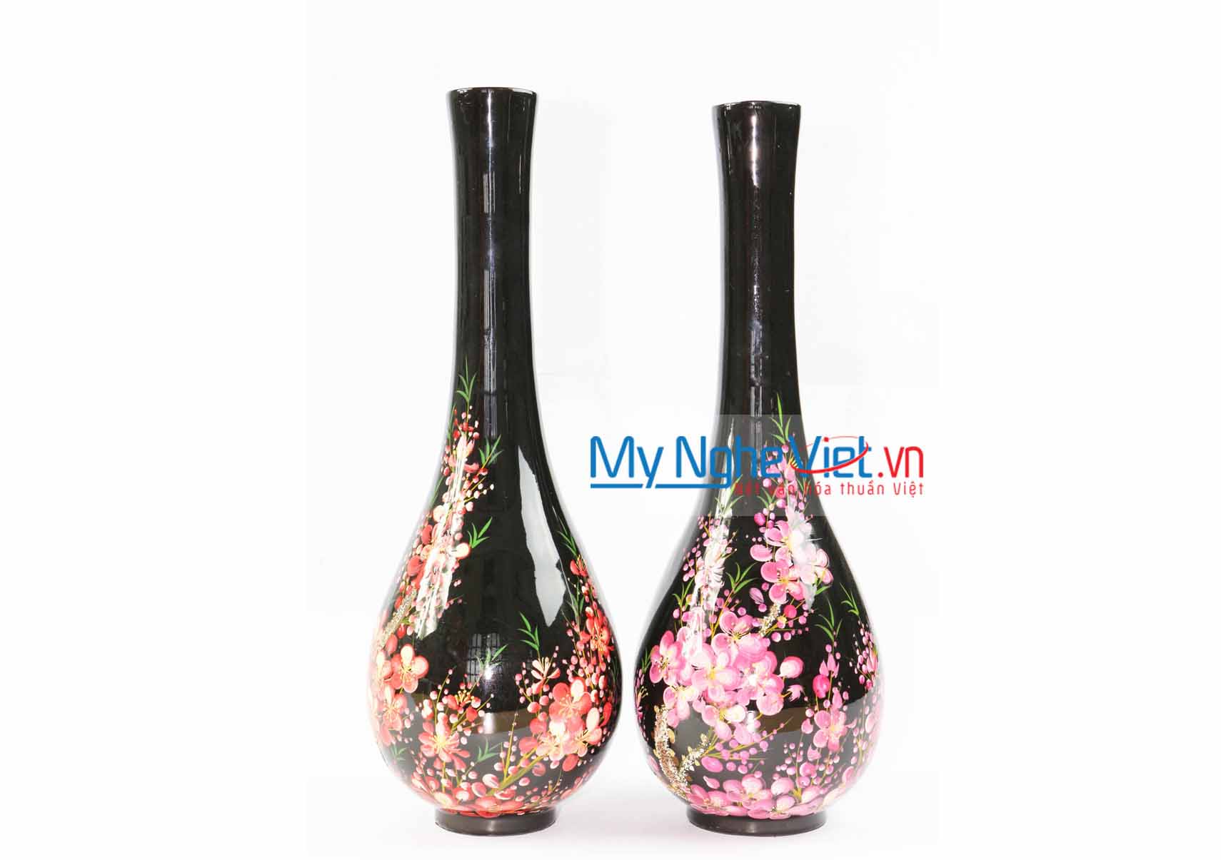 Lọ hoa sơn mài MNV-LHSM37 Lọ hoa sơn mài MNV-LHSM37