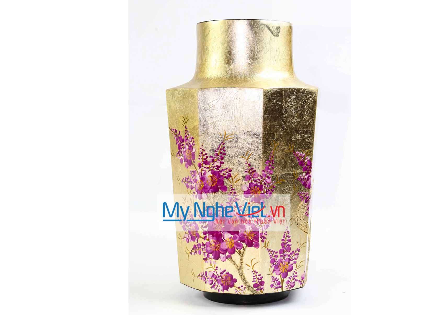 Lọ hoa sơn mài MNV-LHSM33 Lọ hoa sơn mài MNV-LHSM33